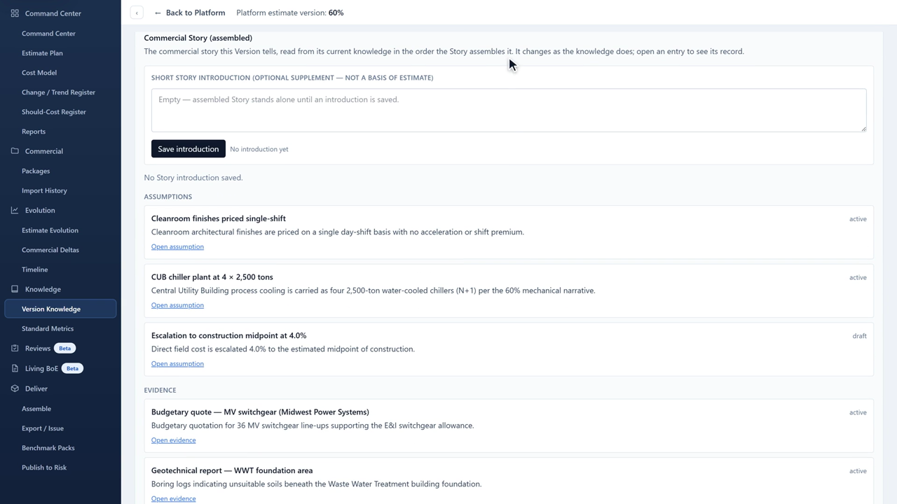 Jakten Assurance tutorial 9: Knowledge and Standard Metrics